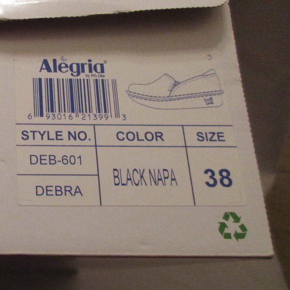 Alegria Shoes Style = Deb 601 - Size = 38B - Picture 9 of 9